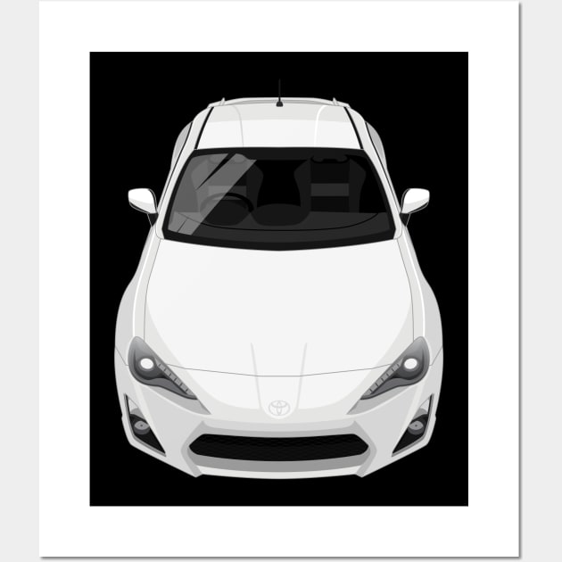 GT86 - White Wall Art by jdmart